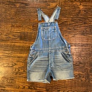 American Eagle short overalls